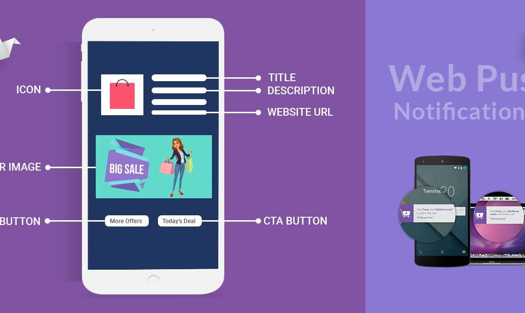 5 Ways of Using eCommerce Push Notifications for Marketing