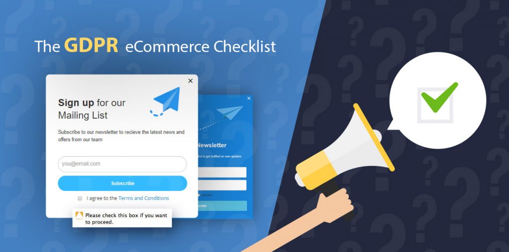 The GDPR eCommerce Checklist