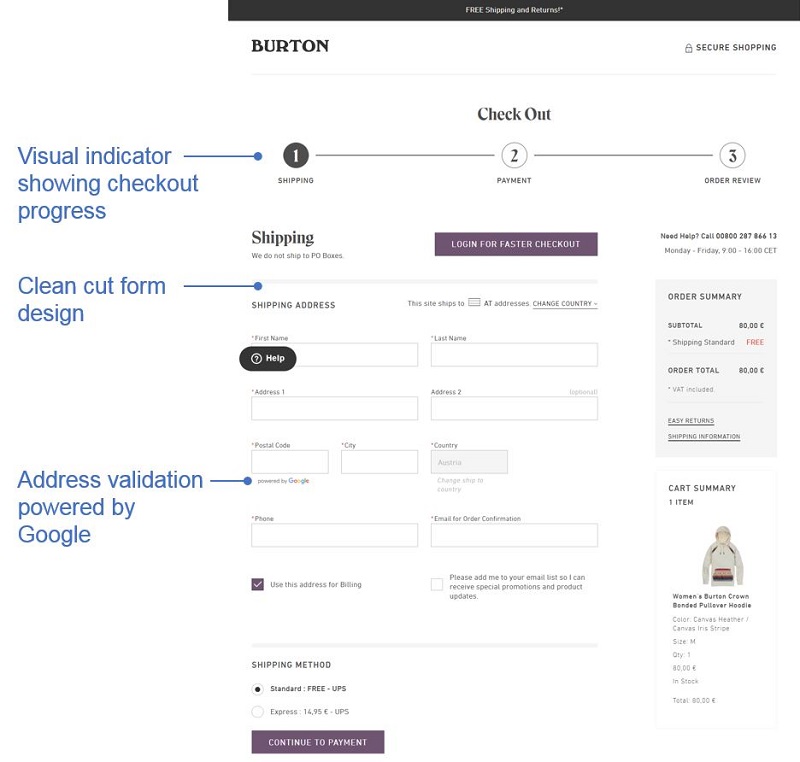 Best Checkout Pages In ECommerce [2024 Edition] - ContactPigeon | Blog