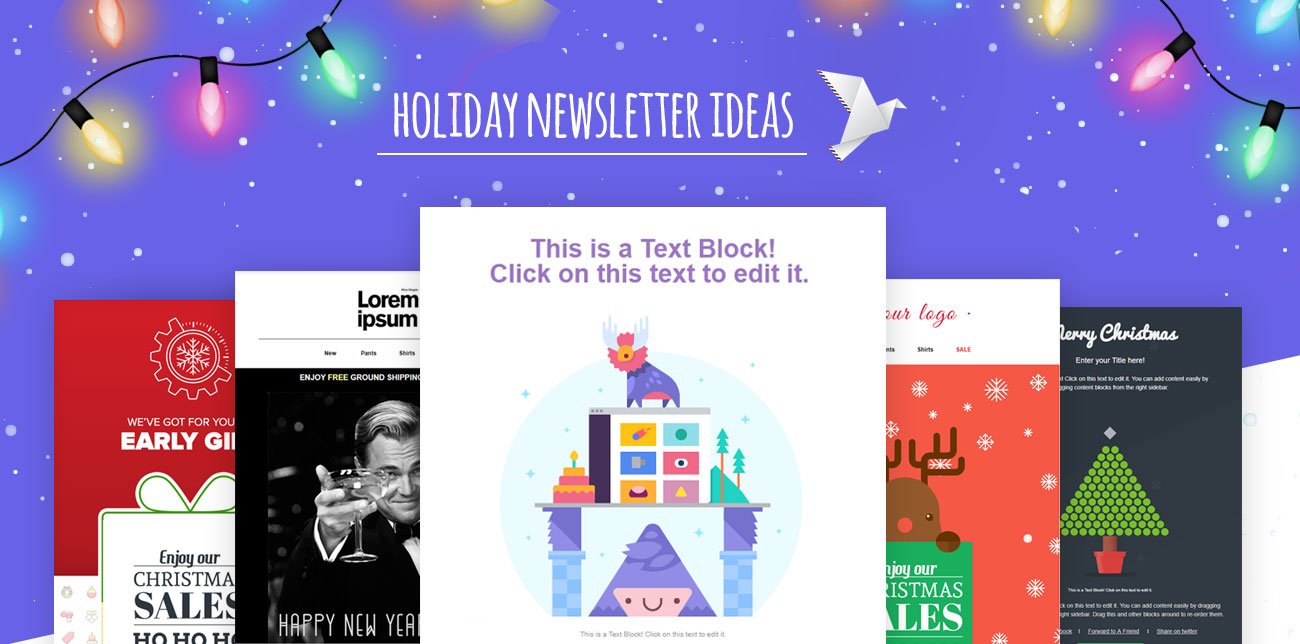 christmas newsletter ideas