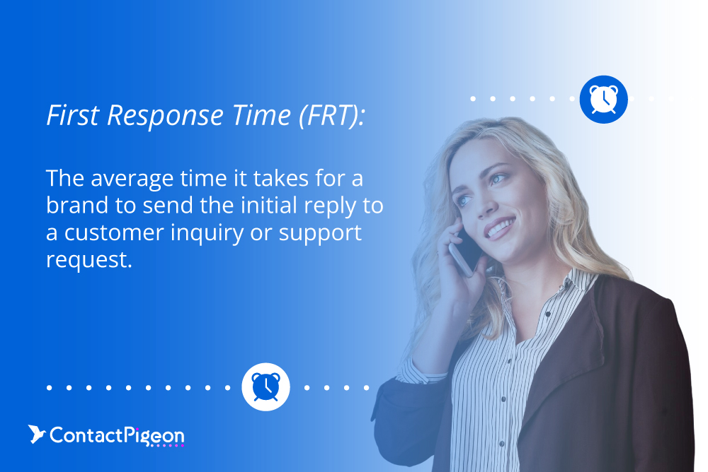 Customer experience metrics (FRT)