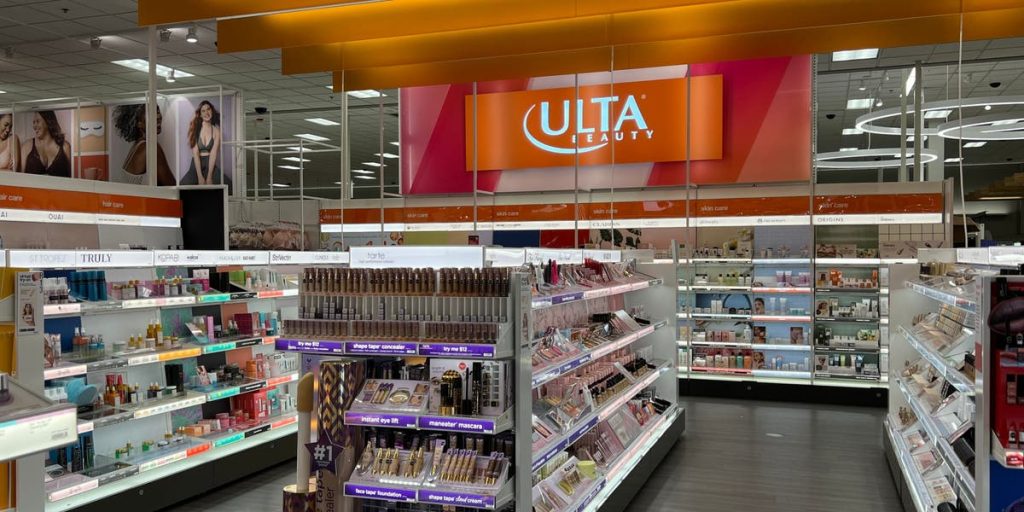 Ulta Beauty stand