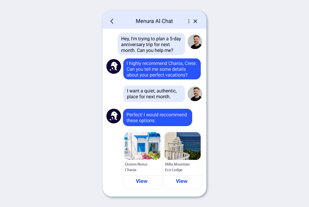 Menura AI Agent Chat
