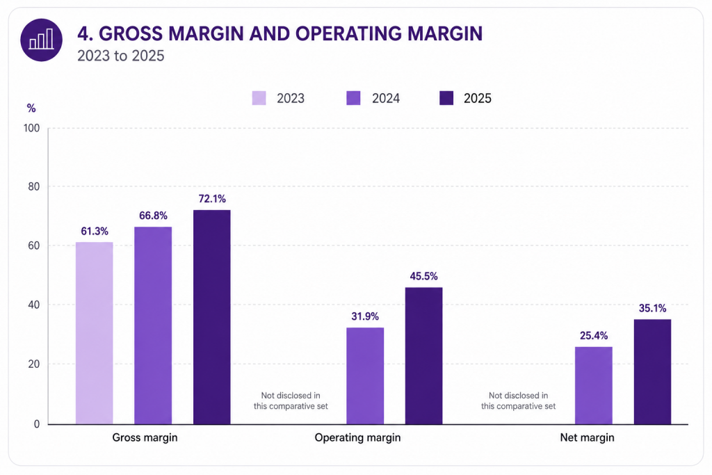 Pop Mart's gross and operating margins