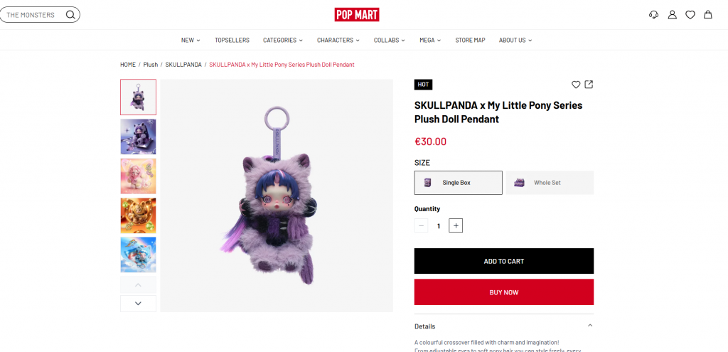Pop Mart product page